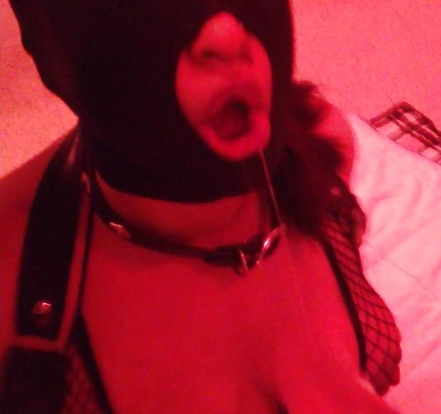 13P Indian wife practices sucking on a dildo