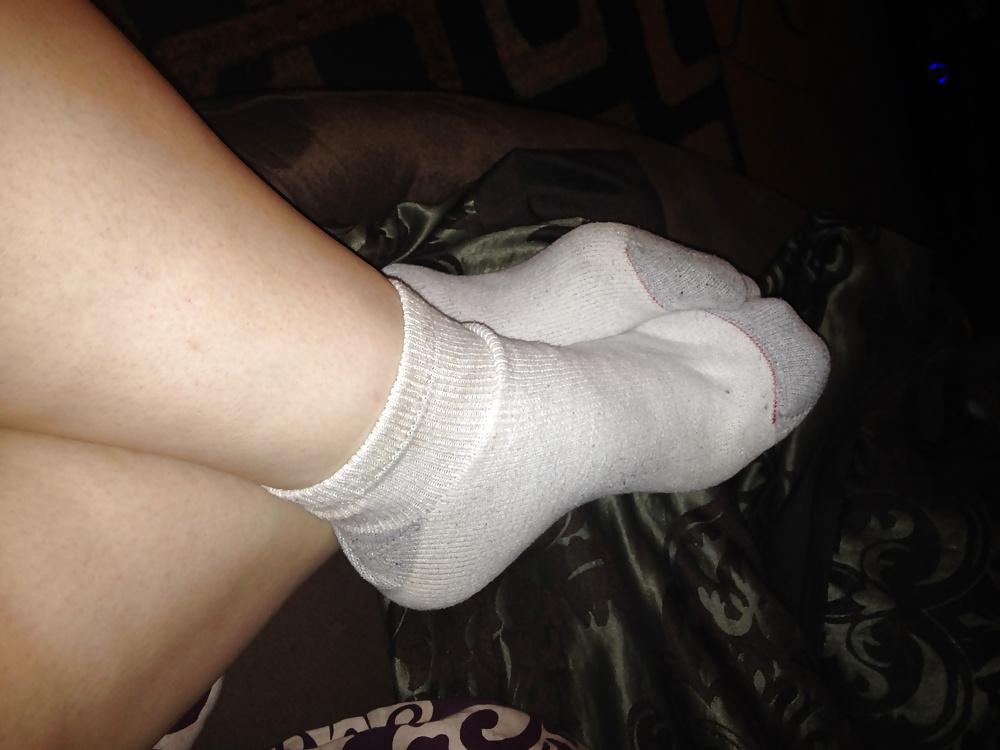 25P My little chubby friend amanda pussy n socks 
