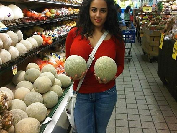 25P Busty Arab Babe.