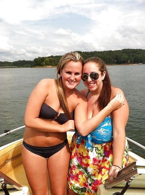 25P American Girl With Big Tits