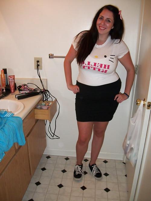 25P American Girl With Big Tits