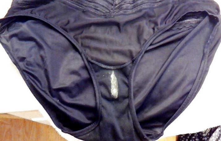 8P Sniffing my hot wife's panties