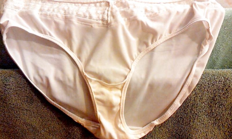 8P Sniffing my hot wife's panties