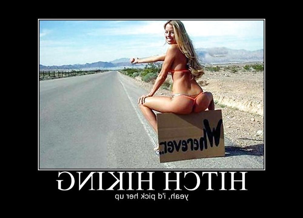 25P Hitchhiking Babes 1  Hitch Hiking Thumbing