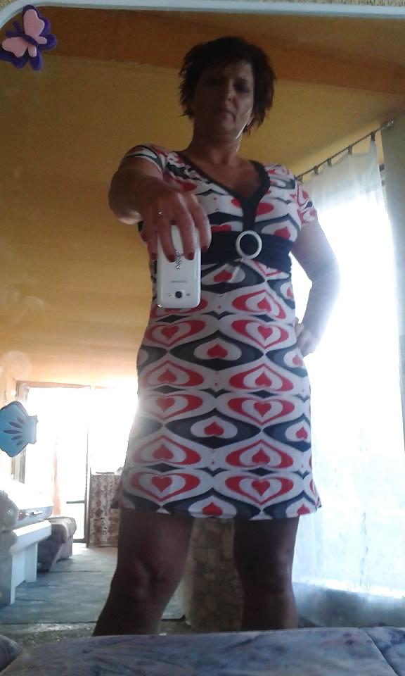 10P Hungarian mature andrea selfies