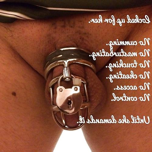 25P Keyholder Wife Locked Husband 2