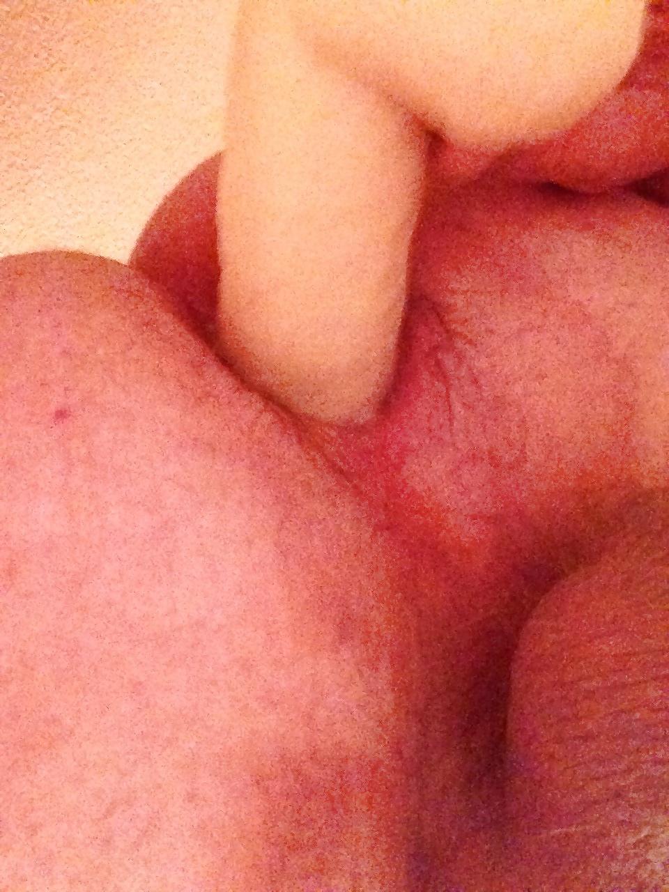 17P Close Up My Ass Stretched By Big Dildo