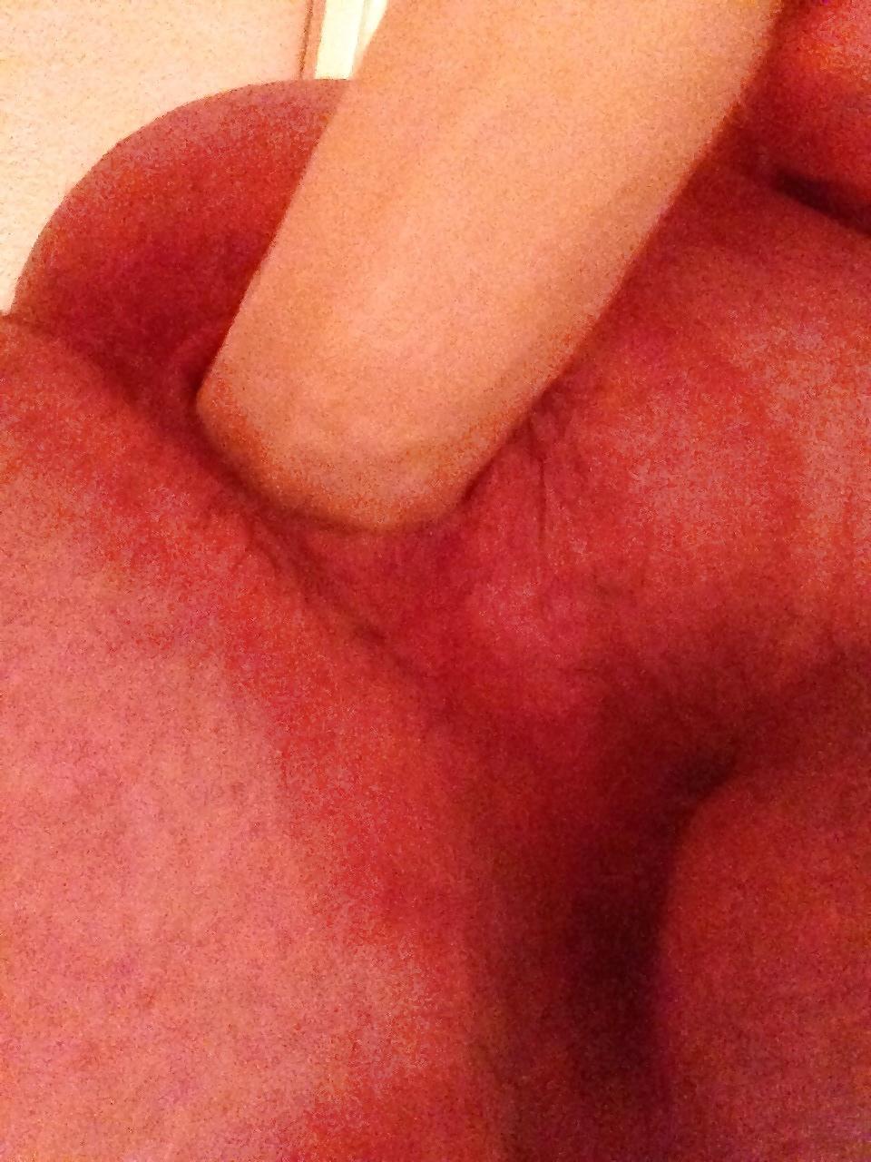 17P Close Up My Ass Stretched By Big Dildo