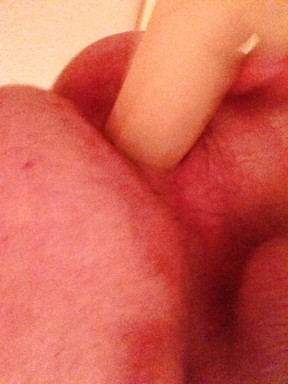 17P Close Up My Ass Stretched By Big Dildo