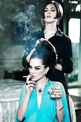 25P Smoking babes