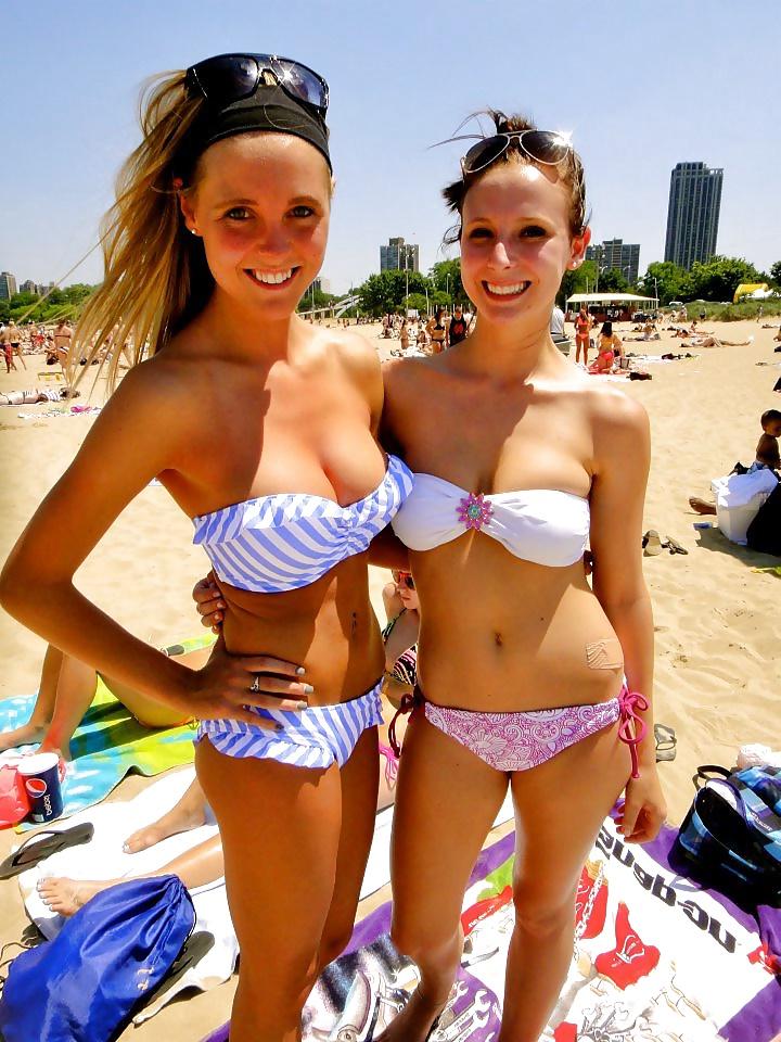 25P Facebook teen babes 17 sorority girls & bikinis