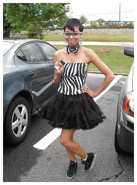25P Sexy black hipster patty best pics set 1