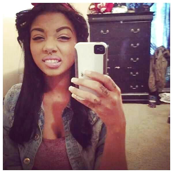 25P Sexy black hipster patty best pics set 1