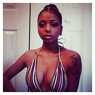 25P Sexy black hipster patty best pics set 1