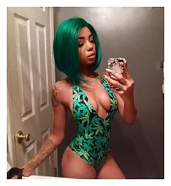 25P Sexy black hipster patty best pics set 1