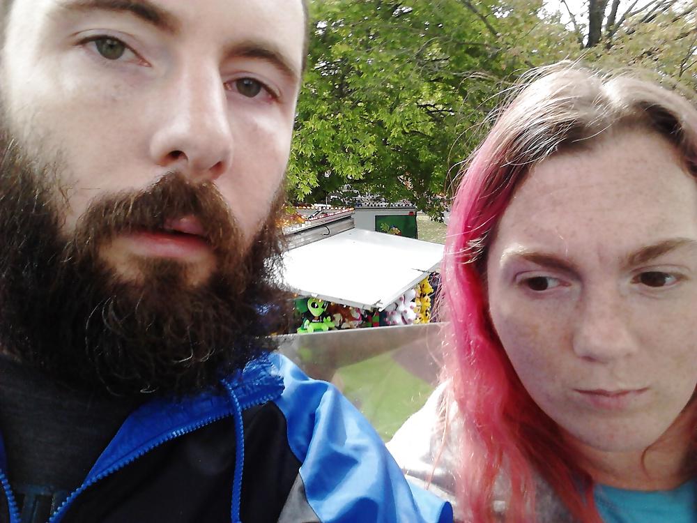 18P My husband and I at fall festival 