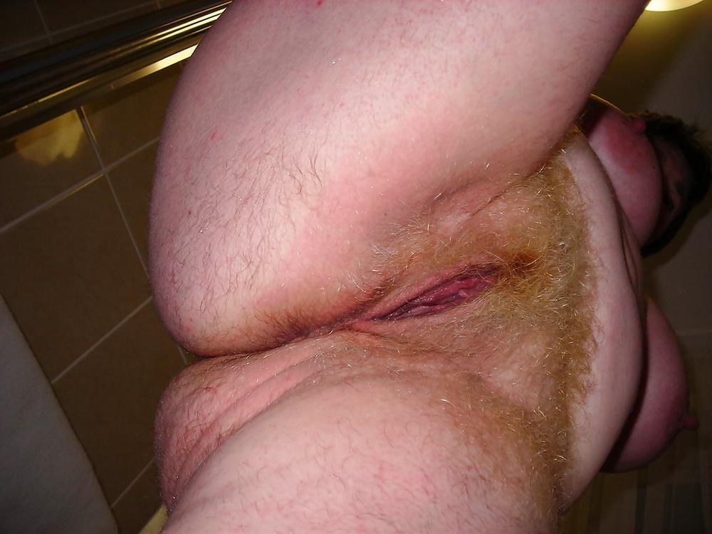 25P Really Hairy Friend Shows Her Pussy