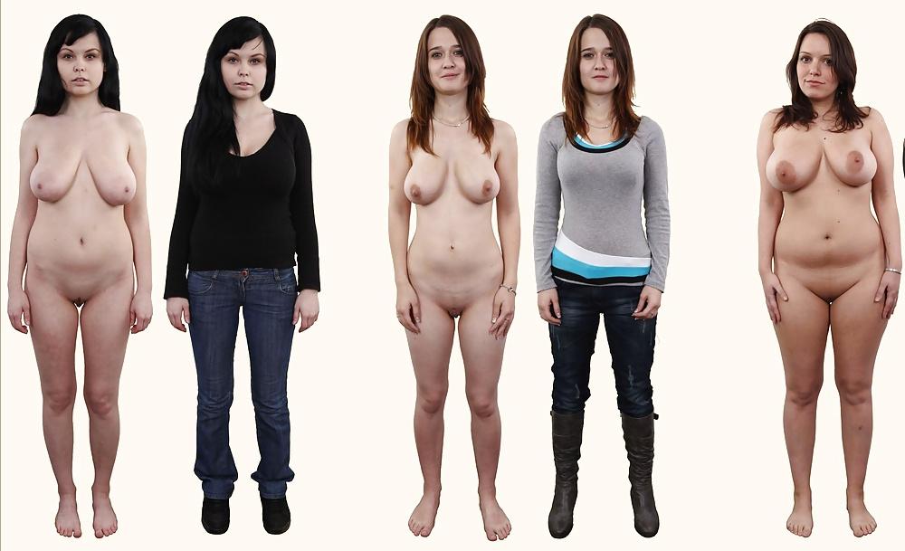 10P Frontal nude casting 