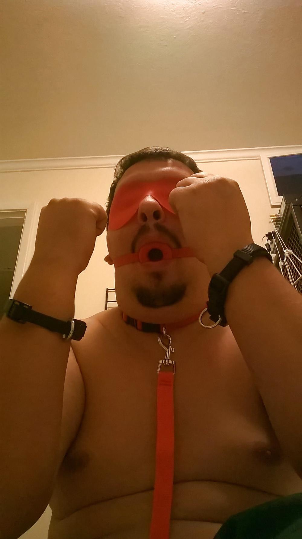 8P Mask gag and toy chocking