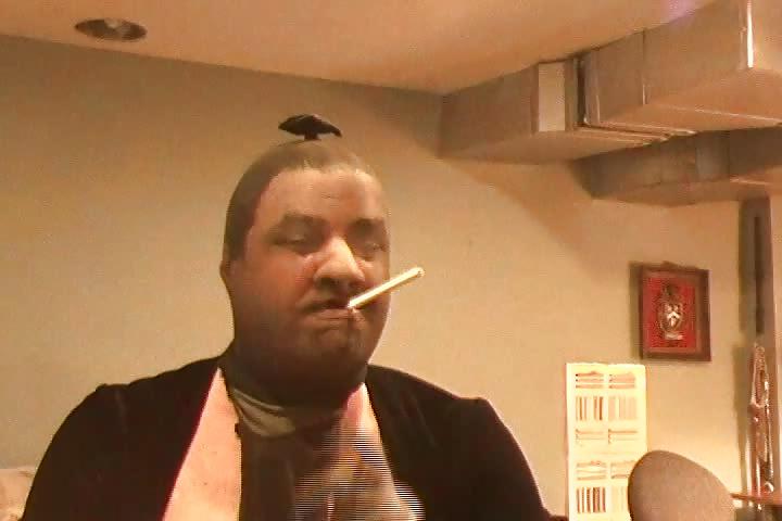 25P Pantyhose Encased Smoking