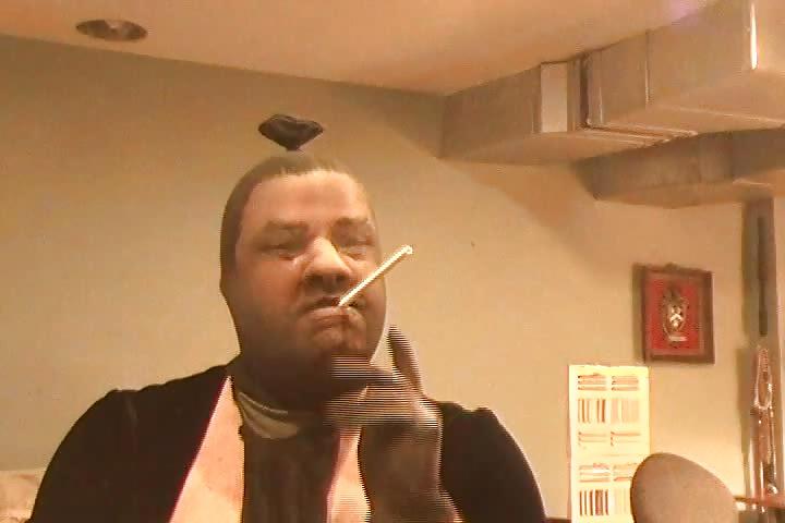 25P Pantyhose Encased Smoking
