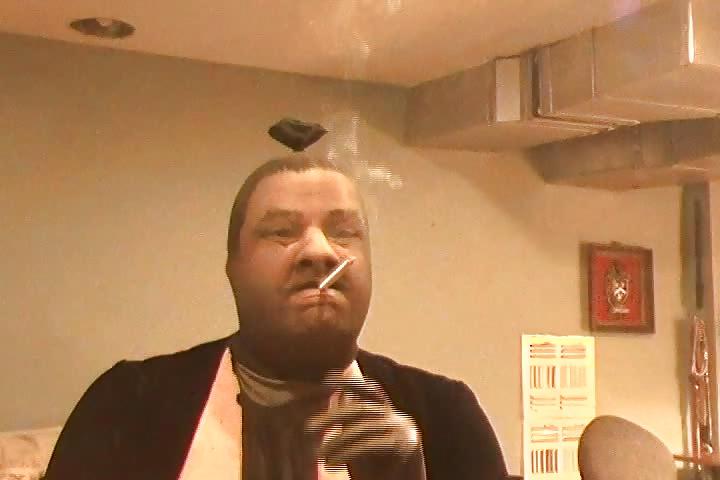 25P Pantyhose Encased Smoking