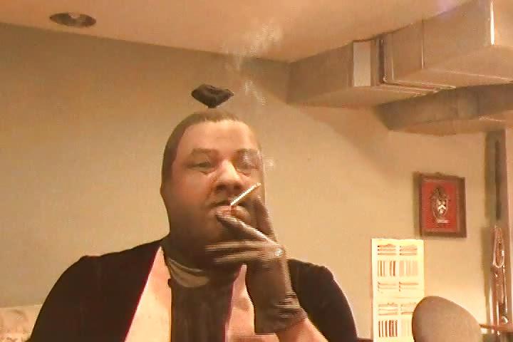 25P Pantyhose Encased Smoking