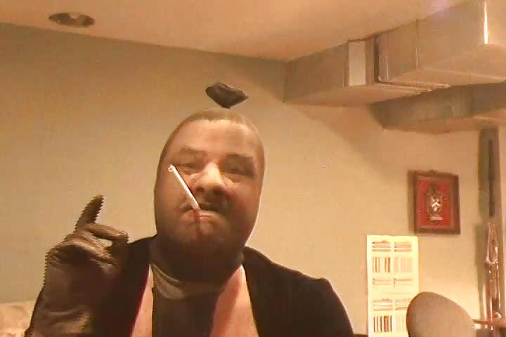 25P Pantyhose Encased Smoking