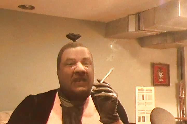 25P Pantyhose Encased Smoking