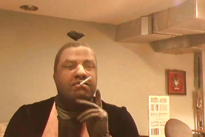 25P Pantyhose Encased Smoking