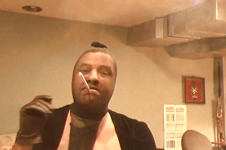 25P Pantyhose Encased Smoking