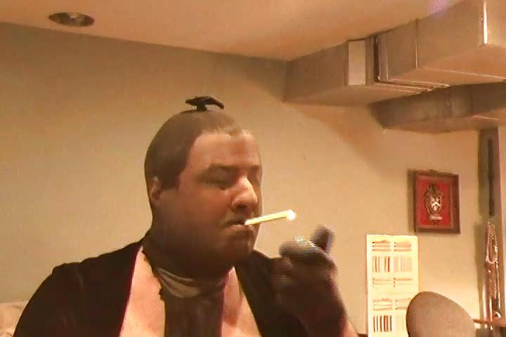 25P Pantyhose Encased Smoking