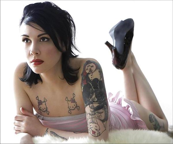 15P My tattoo girls - punk - emo - rockabilly - alt - 13