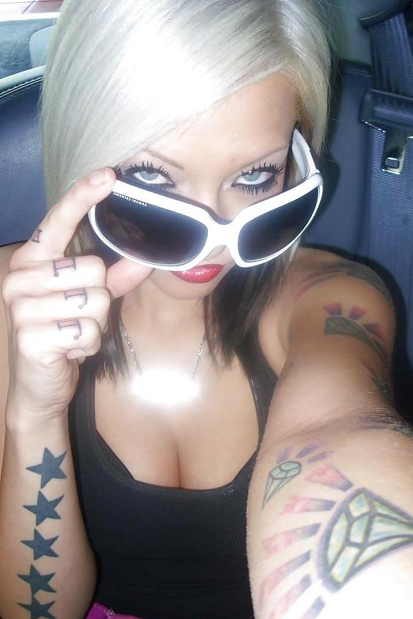 15P My tattoo girls - punk - emo - rockabilly - alt - 13