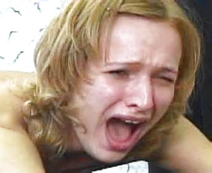 10P Females Being Spanked Facial Reactions