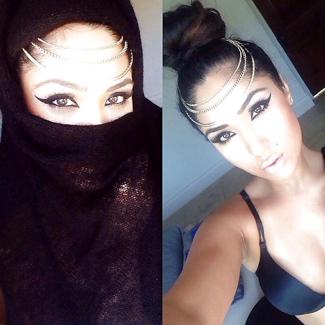 25P Beurette arab hijab french sexy