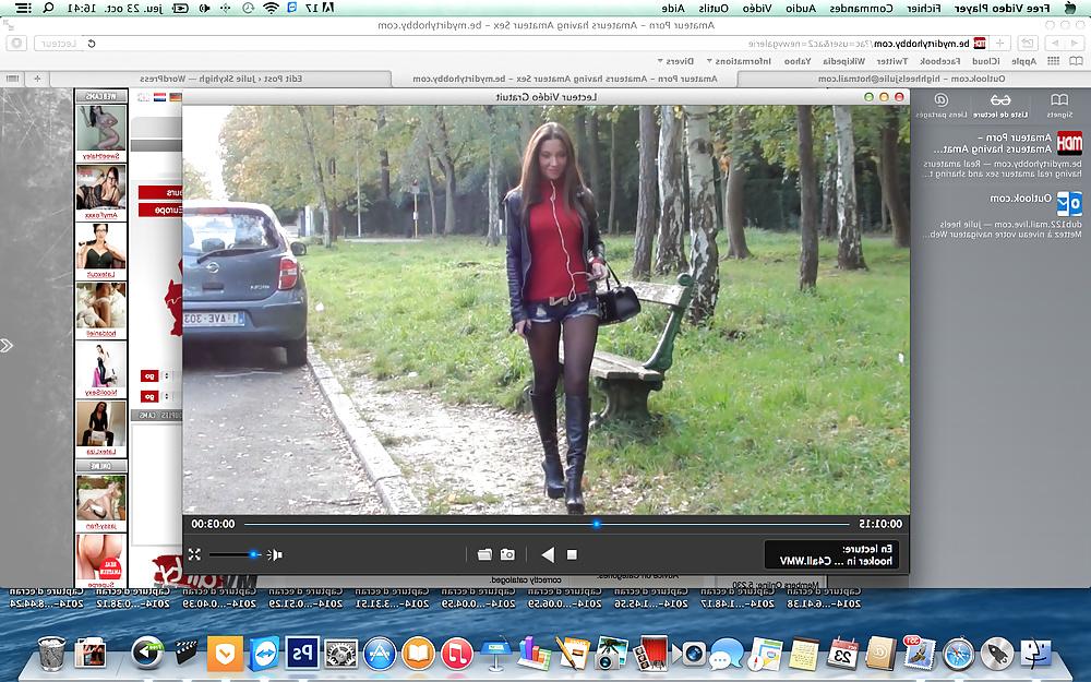11P Young hooker in boots  cum on face - public flashing