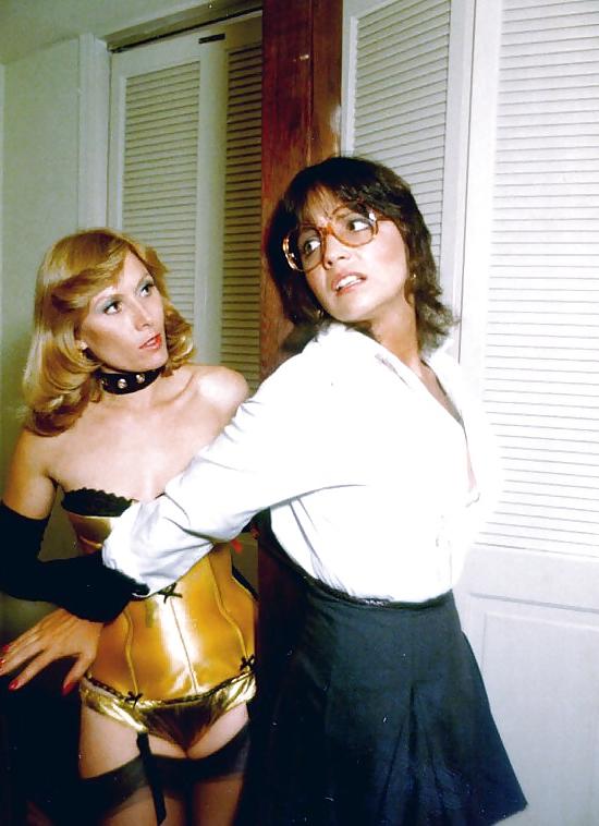 16P Ladies in white panties-retro bondage.
