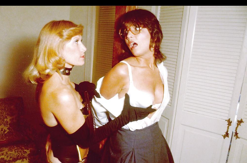 16P Ladies in white panties-retro bondage.