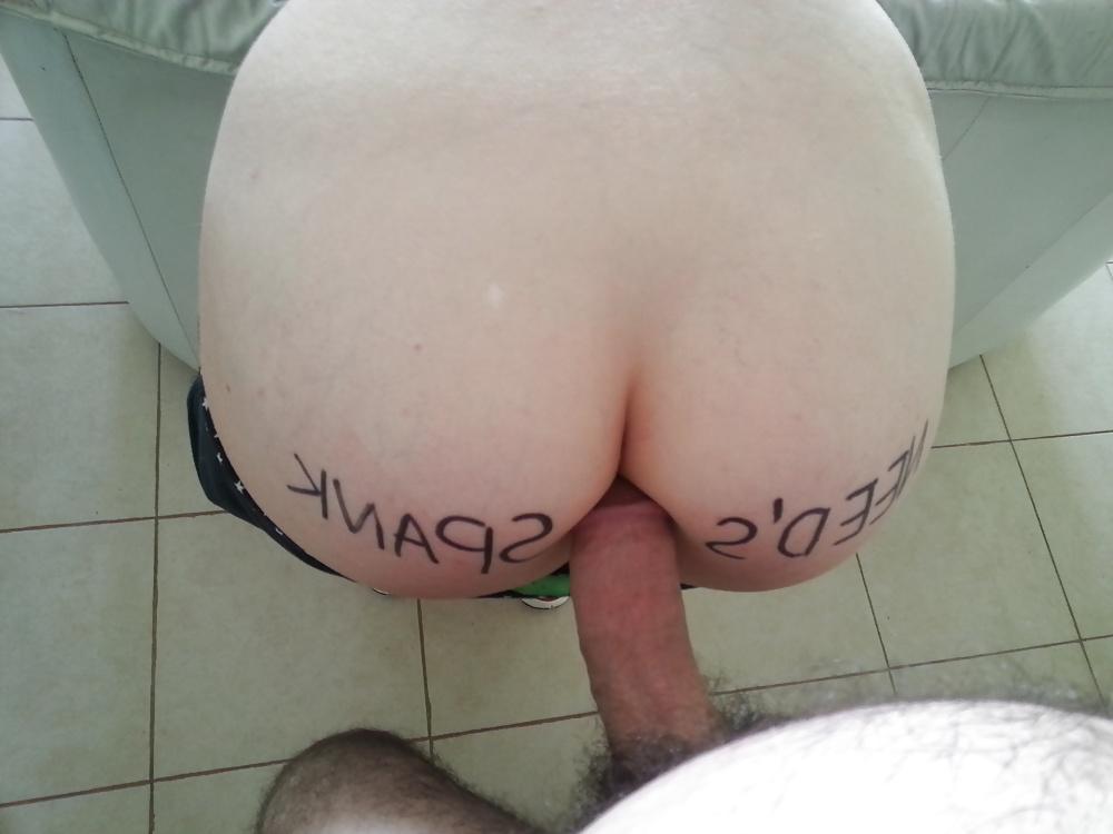 11P My submissive wife spanked ass for display