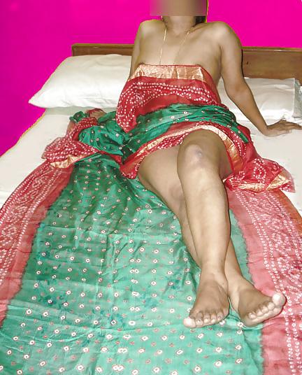 14P Indian Saree Nude 