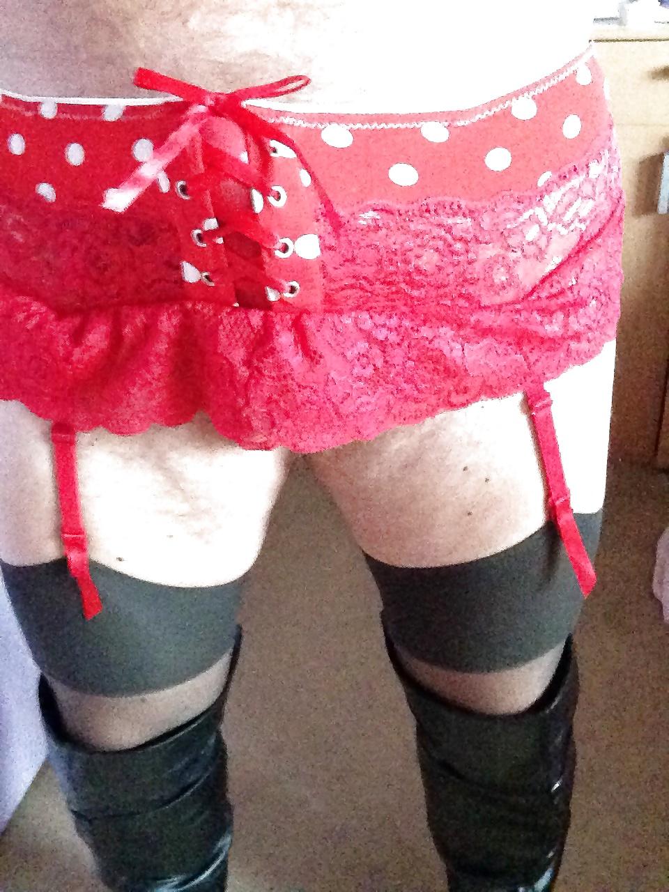 10P Boots and stockings