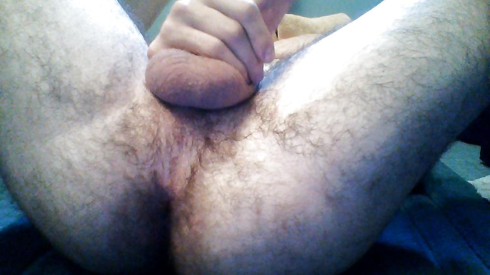 13P Gay boy love playing with his own dick and ass