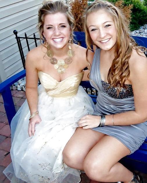 25P Hot amateur babes all dressed up and looking hot