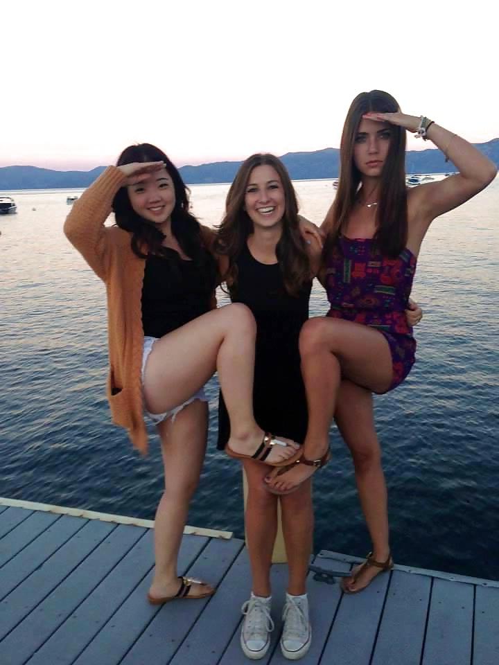 25P Sexy Cal Poly college sorority sluts, which would you fuck?
