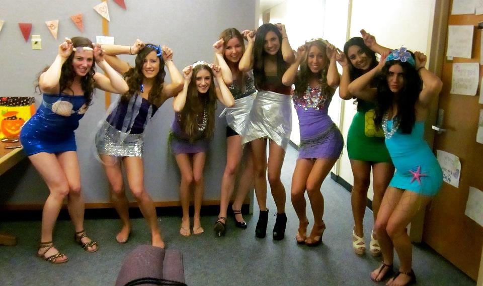 25P Sexy Cal Poly college sorority sluts, which would you fuck?