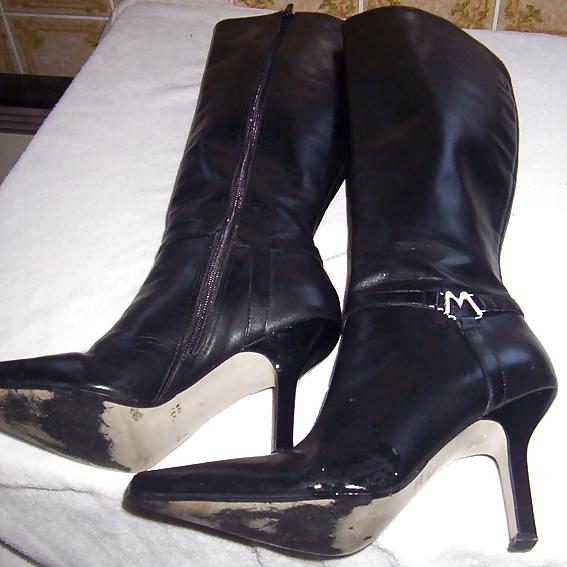 10P Fucking leather boots