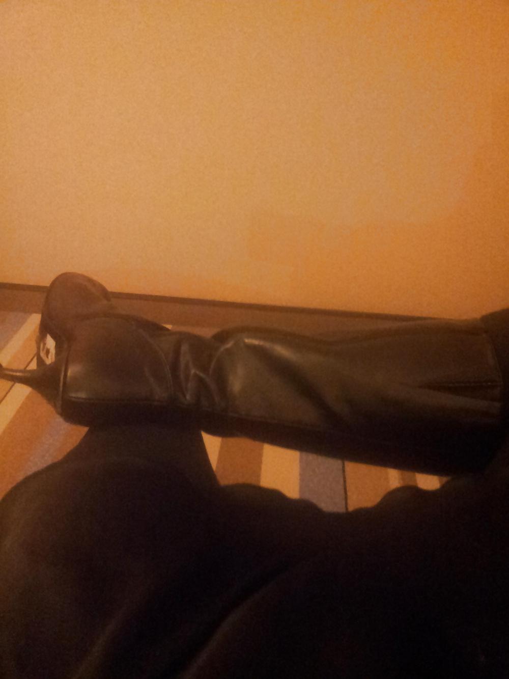 25P Panties tights boots cock ass fun this morning