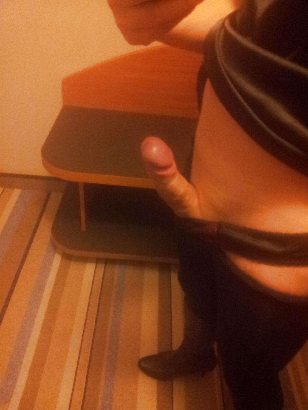 25P Panties tights boots cock ass fun this morning
