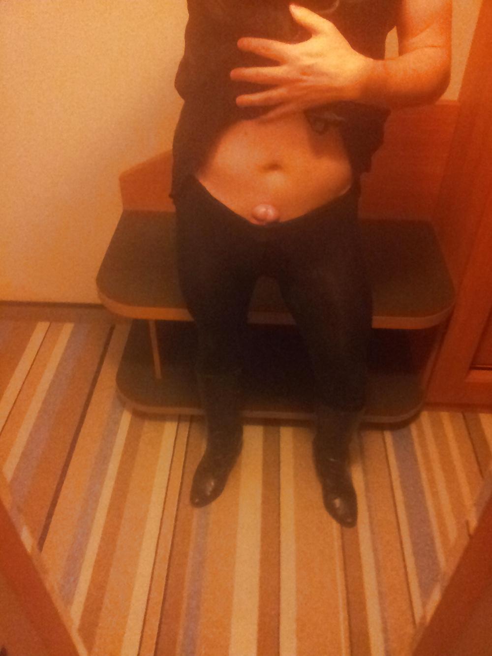 25P Panties tights boots cock ass fun this morning